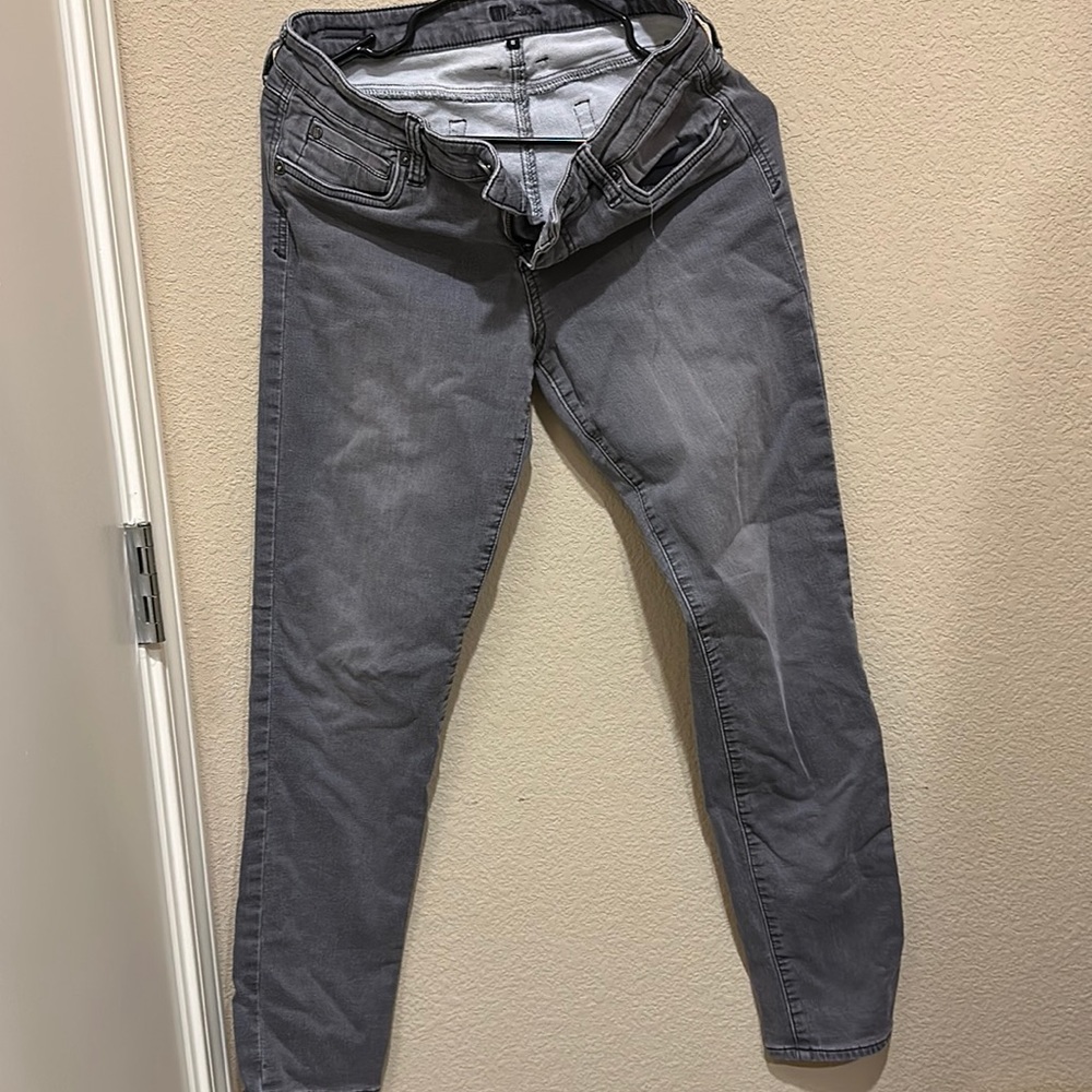 Gray jeans; overall good condition